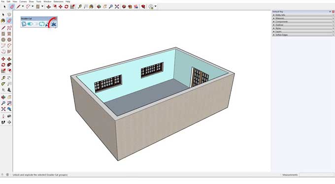 Double Cut for SketchUp