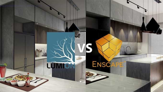 Enscape or Lumion Software