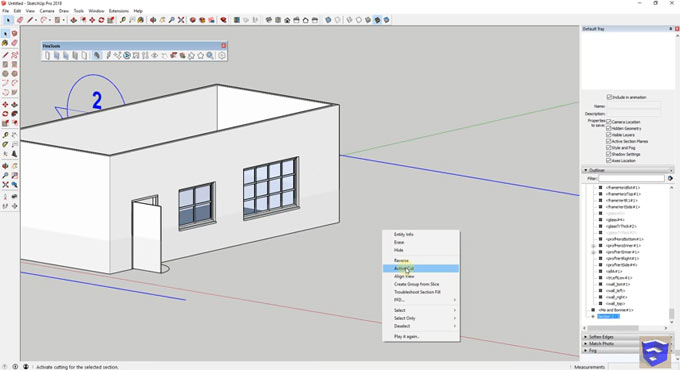 How to use FlexTools sketchup extension to create dynamic components within sketchup