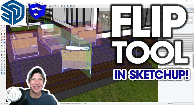 Flip Tool in SketchUp: A Comprehensive Guide