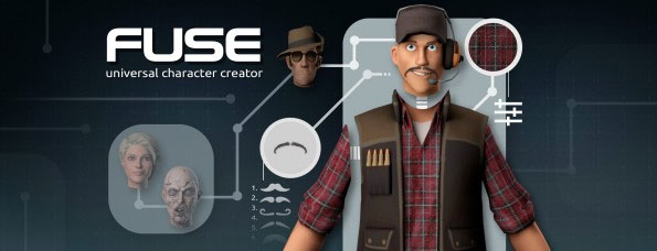 Mixamo introduced Fuse, the latest Universal 3D Character Creator For Steam 