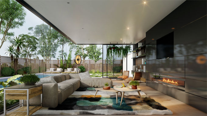 Interior Rendering with Lumion