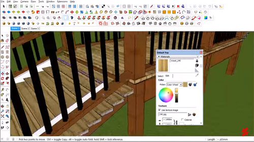 How to design a Japanese House with sketchup