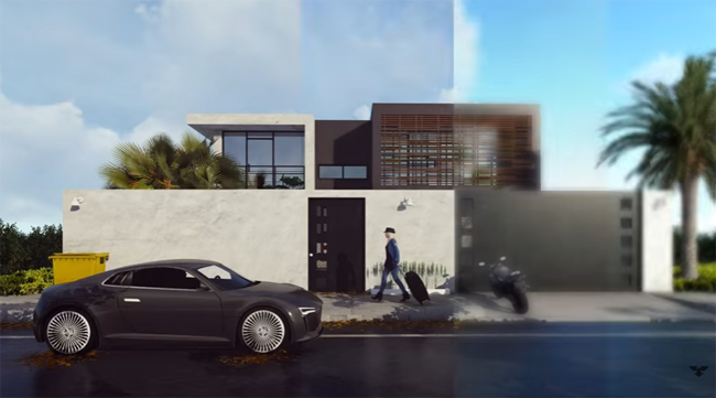 How to render a modern house with Lumion 6