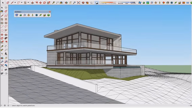 How To Design A Modern Lodge with Sketchup