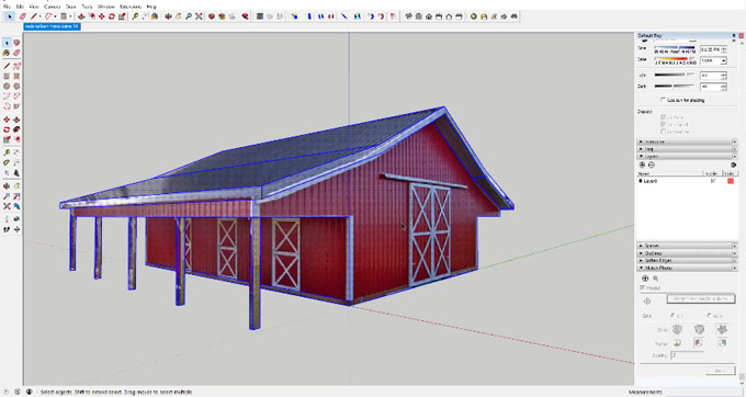 How to use photo matching tool in sketchup to produce a model from any photo