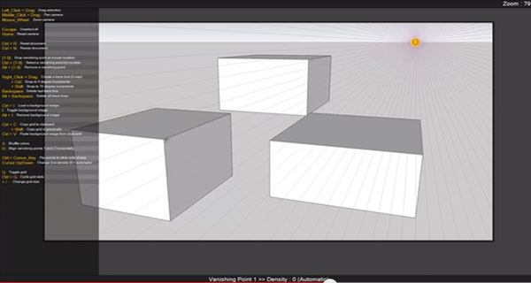 How to produce physically perfect perspective grids in seconds