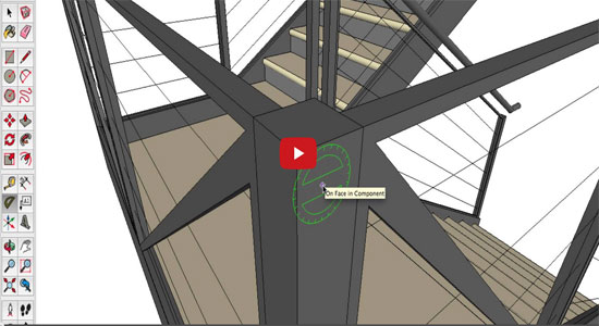 Usefulness of the protractor tool within Sketchup