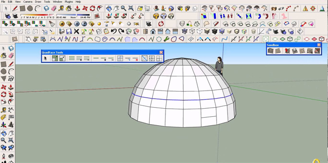 How to use QuadFace Tool to manage non-planar quads in SketchUp