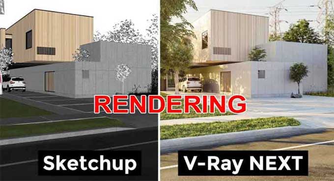 How to render large files using V-Ray for SketchUp?