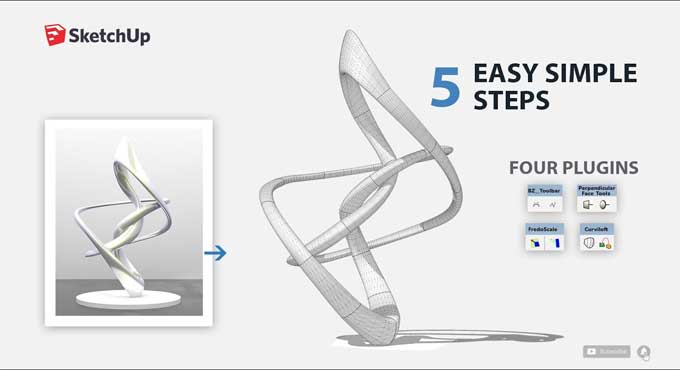 Mastering Creative Sculpture, Model-Making, and Statue Design with SketchUp: A Comprehensive Guide