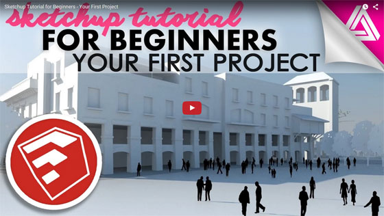 How to create your first project with sketchup