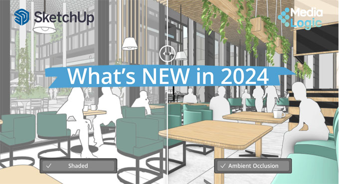 Unlock enhanced visuals inside SketchUp 2024