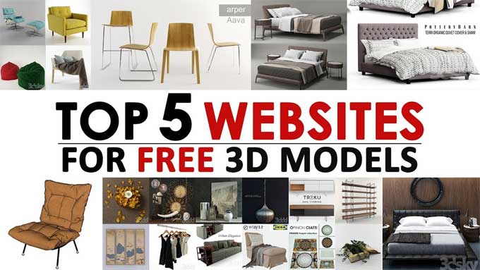 The best websites to download SketchUp 3D models for free in 2022