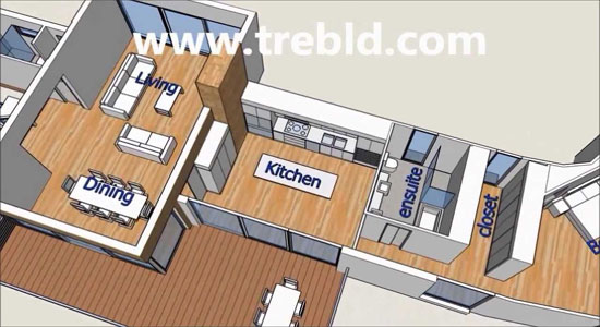 Apply sketchup and TreblD to create a stunning design of your home at free of cost