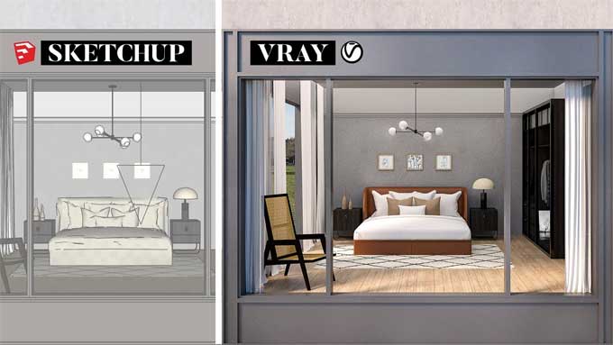 Sketchup and Vray: 7 ways you can start making money