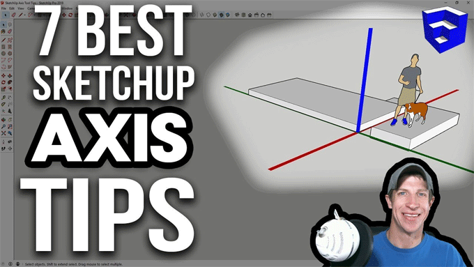 Some useful tips on sketchup axis