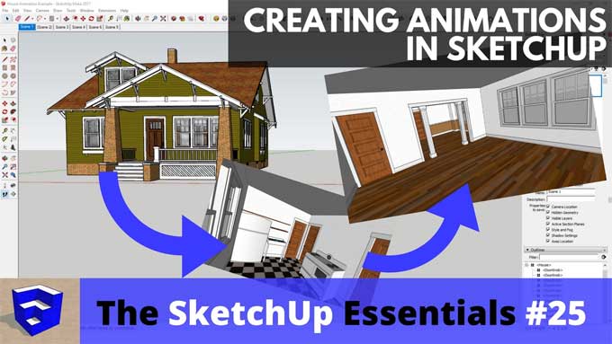 SketchUp for Animation: Bringing Life to 3D Models