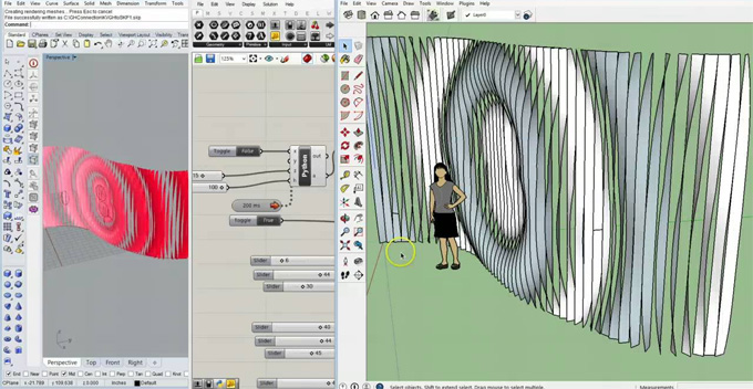 Modeling and Assembling Grasshopper Steam Engine in SketchUp