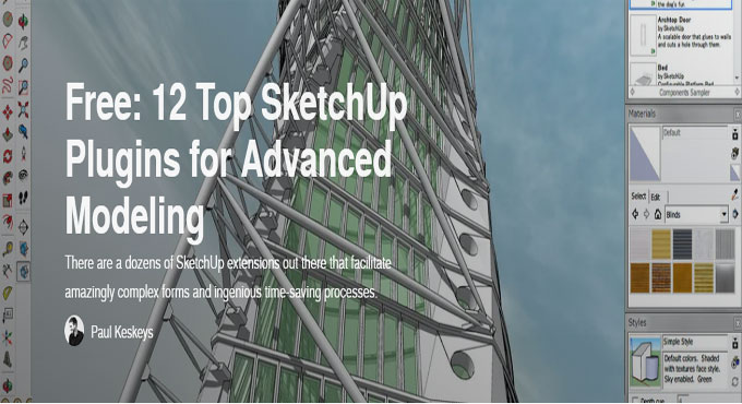 Top 12 SketchUp Plugins for Advanced Modeling