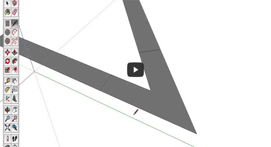 How to use Inference Locking within Sketchup