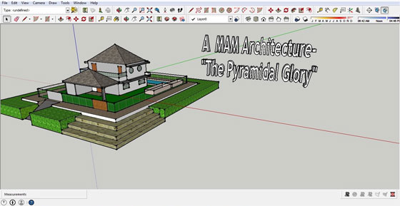 How to apply sketchup for creating MAM Architecture with Majistic View