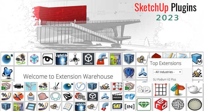 The top 5 SketchUp Plugins you need to know in 2023