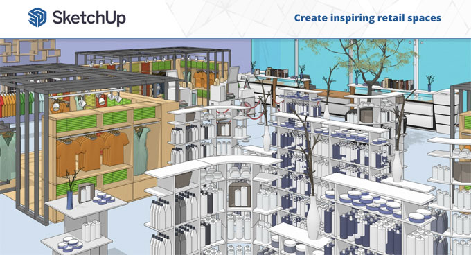 SketchUp for Retail Design: Visualizing Store Layouts