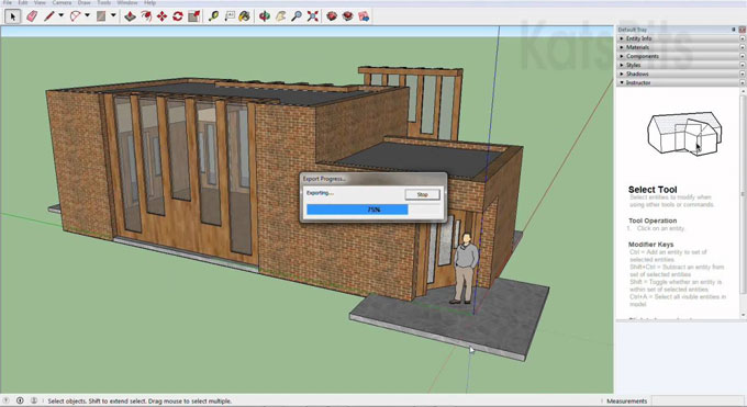 Import files from Sketchup to Blender