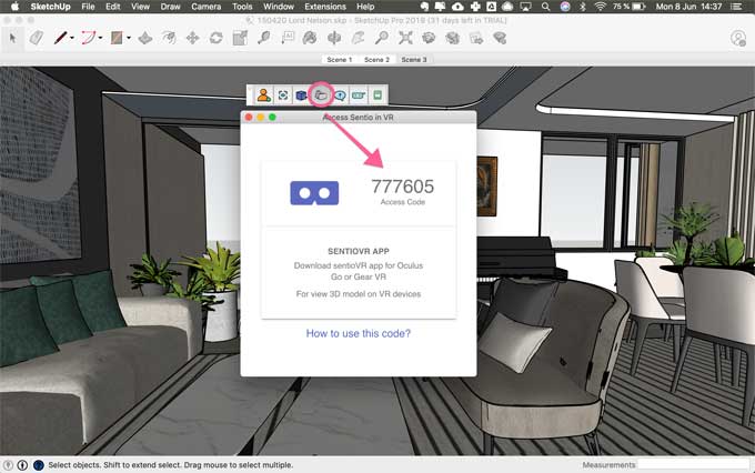 SENTIO Virtual Reality simplifies SketchUp to VR & its Benefits
