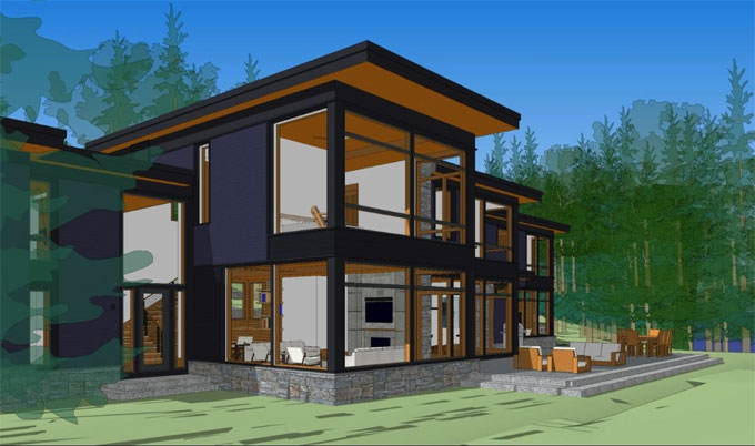 Maximizing Magnificent Views for Custom Homes with Trimble SketchUp