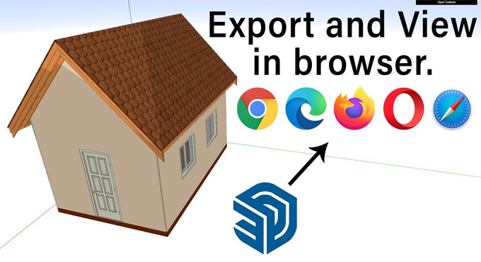 Exporting Google SketchUp Models into WebGL as JSON Points