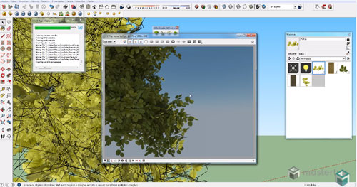 sketchup for adding vegetation to any 3d models