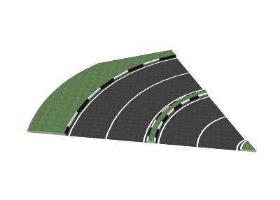 sketchup material street roadways