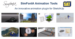 SketchUP Plug-In Download: SimFonIA Animation Tools (SAT) for SketchUp