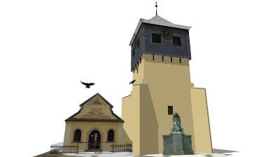 The 3D Skull Chapel in Czermna, Poland
