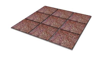 3D Configurable Granite Tile Floor