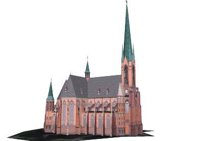 GLIWICE Katedra Swietych Apostolow Piotra i Pawla w Gliwicach