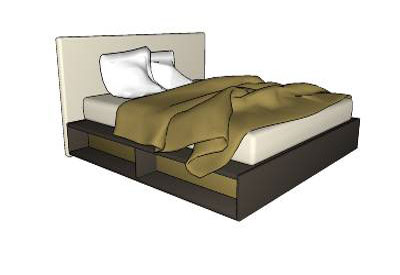 Cama Com Box Bed