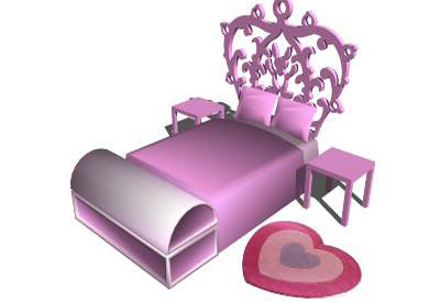 Fantasy Girl Bed