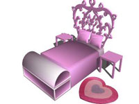 Fantasy Girl Bed