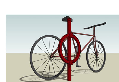 Bicycle Bike Rack