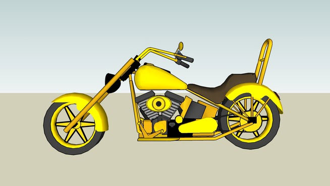 Sketchup model - Millenium Chopper