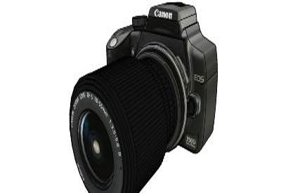 Sketchup Canon 350D Model