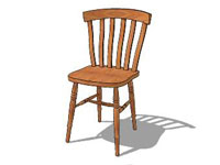 Wooden Farmhouse Chair