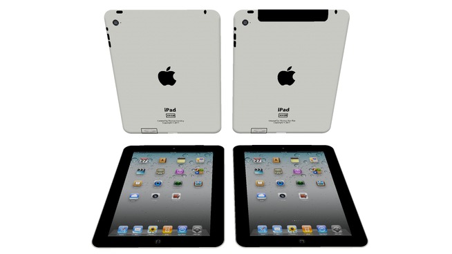 Sketchup model : iPad 2