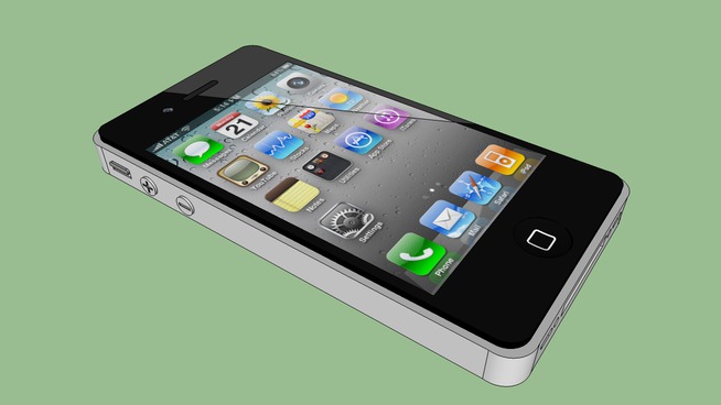 Sketchup model : iPhone 5