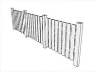 Fence Components Model