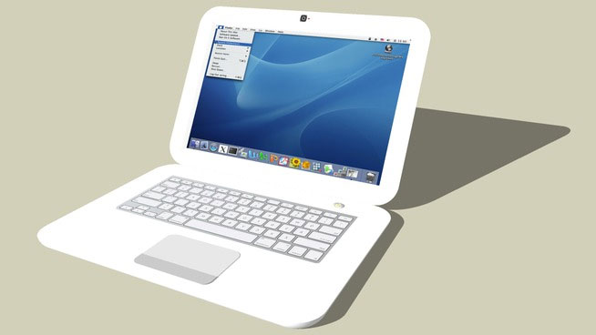 Sketchup model - Laptop