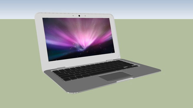 Sketchup model - MacBook Air